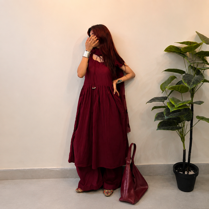 Gulnaar — A Maroon Khuwaab - Premium Collection